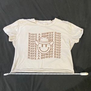 Altar'd State Howdy Day Crop